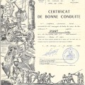 Serge Certificat bonne conduite 115 CMGA 