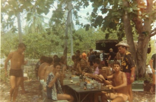 Loisirs à Hao mouton grillé dégustation 4