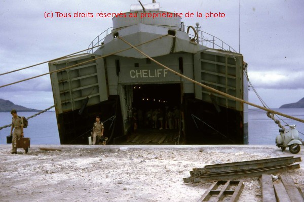 Débarquement  du Cheliff
