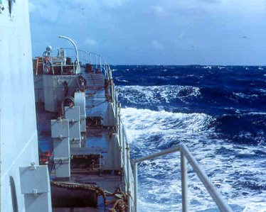 Dernier voyage désarmement Mururoa-Hao-Papeete juin 69