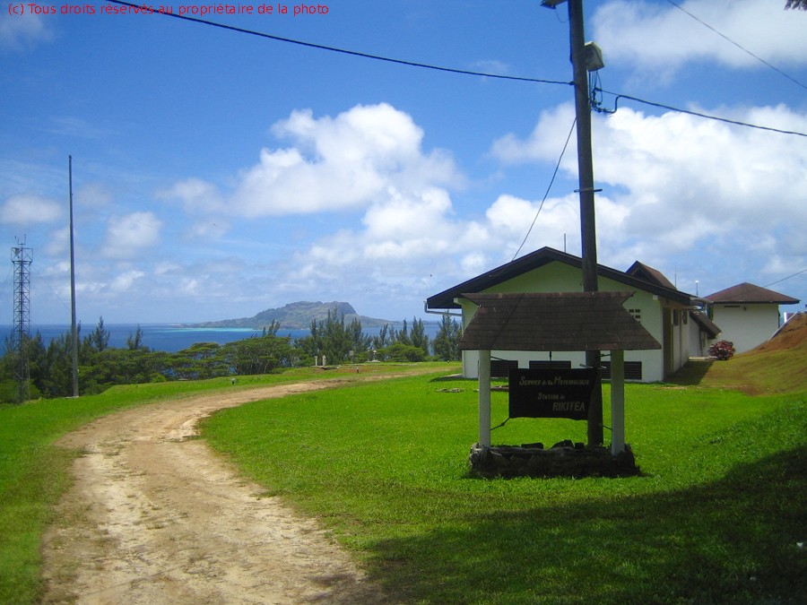 La Station de Rikitéa en 2000