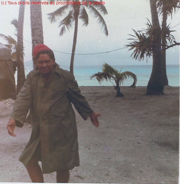 Pascal mon copain Polynesien a Totégégie en 1967