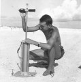 Mururoa 1964 Sege prélévement densité