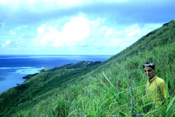 Dans la montagne de MANGAREVA