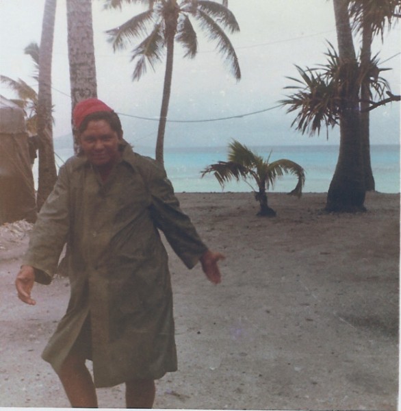 Pascal mon copain Polynesien a Totégégie en 1967