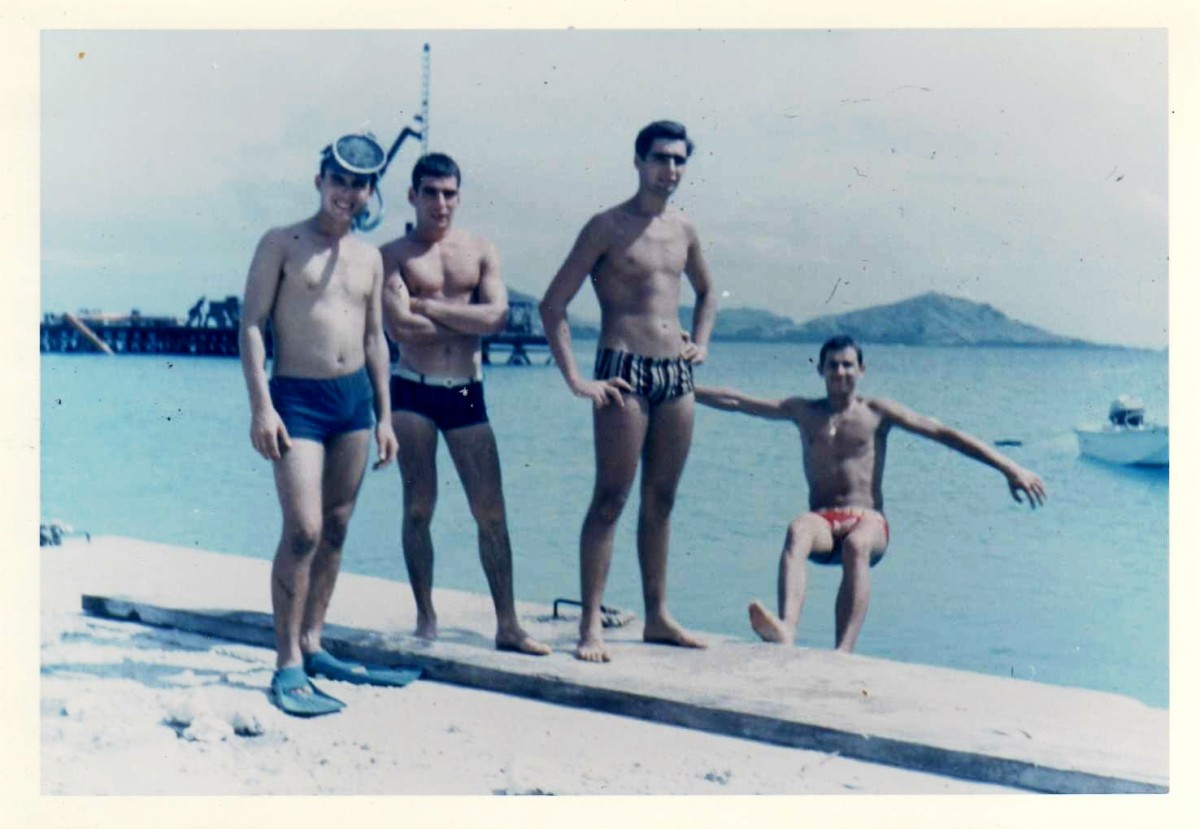 ??-??- Moi (CF) et Fernand Gracy
