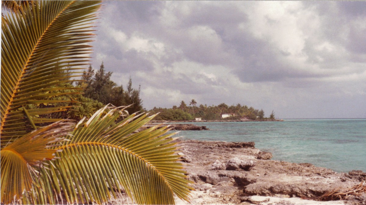 018 Passe entre Totégégie et Tararu Roa. 1967