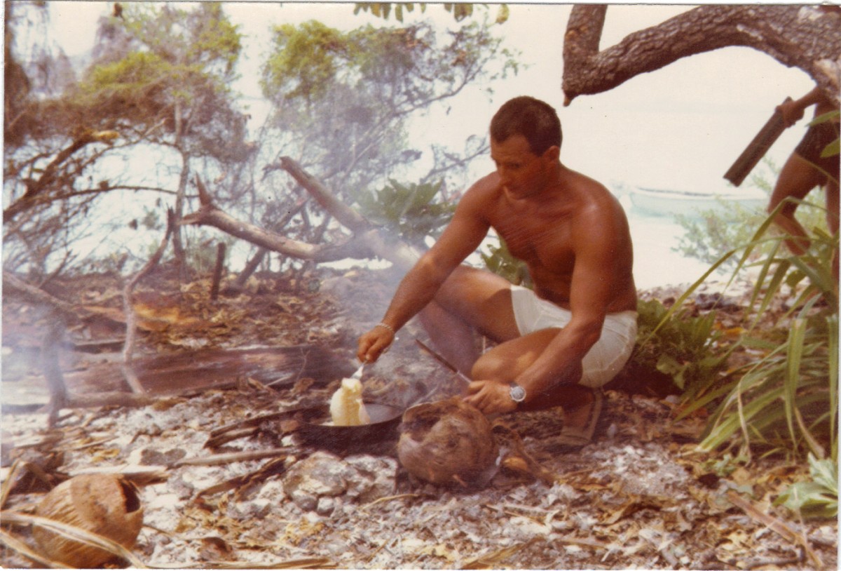 Gambier 1967, motou Tekava, Le Guennec