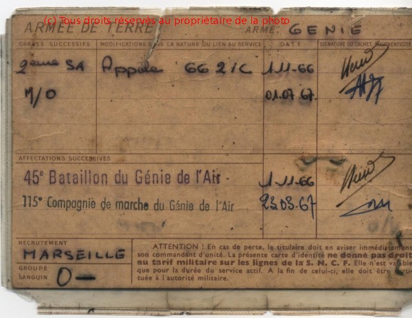 carte d'identité militaire 2