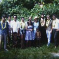 19661204-a19 Bora-Bora en famille d'accueil, le matin avant notre départ (cf Henri de St Julia)