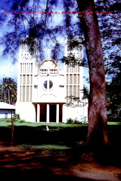 L'église de Papeete
