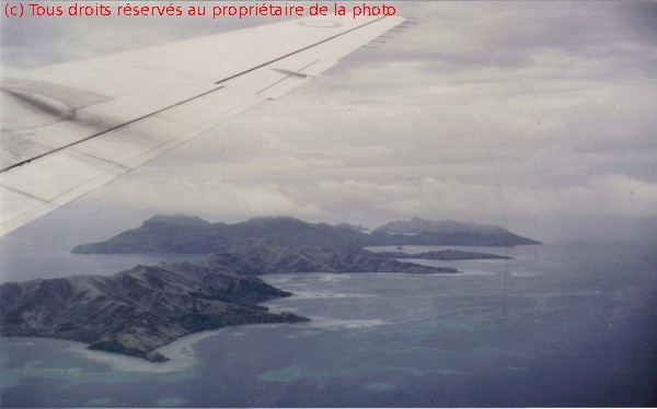 045 vue générale de Mangaréva en 1967