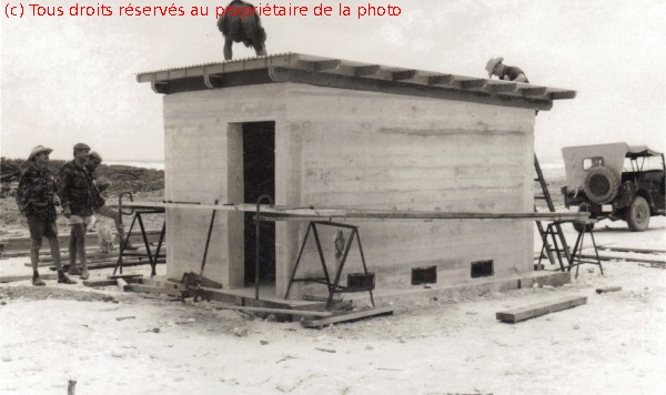 Gambier 67, Totégégie, construction balise Télérad