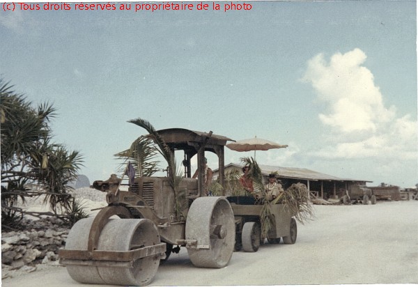 Totégégie 20.03.68, le départ, convoi section Engins